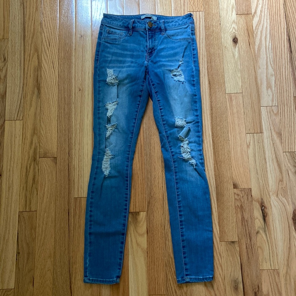 Refuge, medium wash, jegging